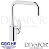 Grohe Eurodisc Cosmopolitan Single-Lever Sink Mixer Spare Parts